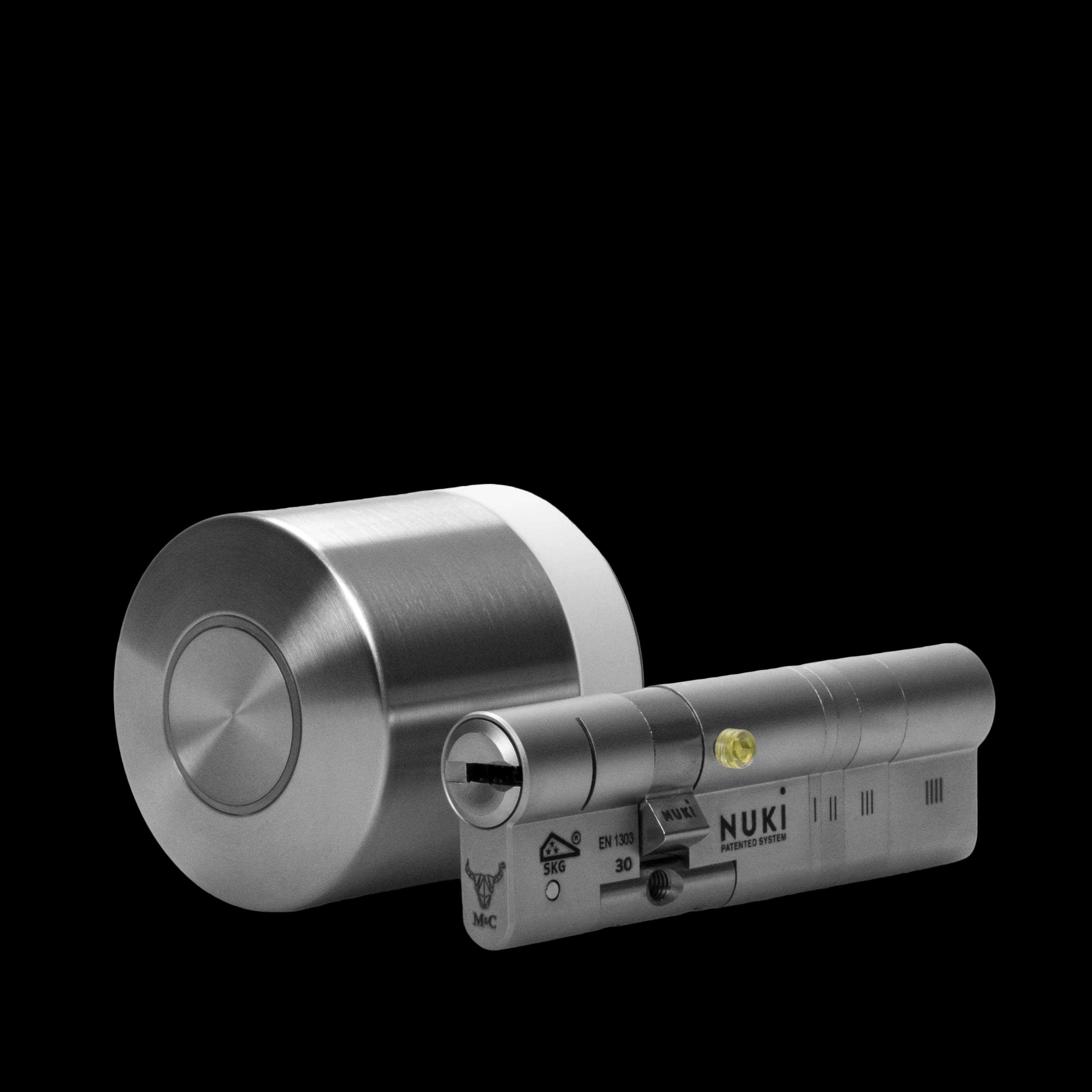 Nuki Smart Lock Ultra ve entegre Universal Cylinder