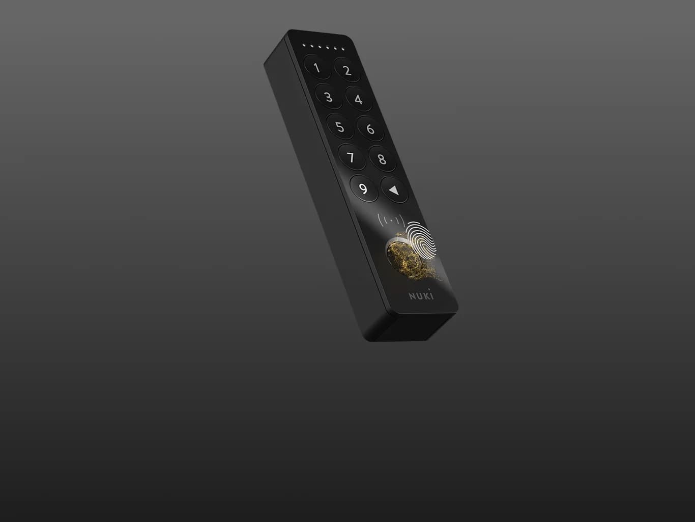 Nuki Keypad 2 NFC parmak izi sensörüyle kapı açma