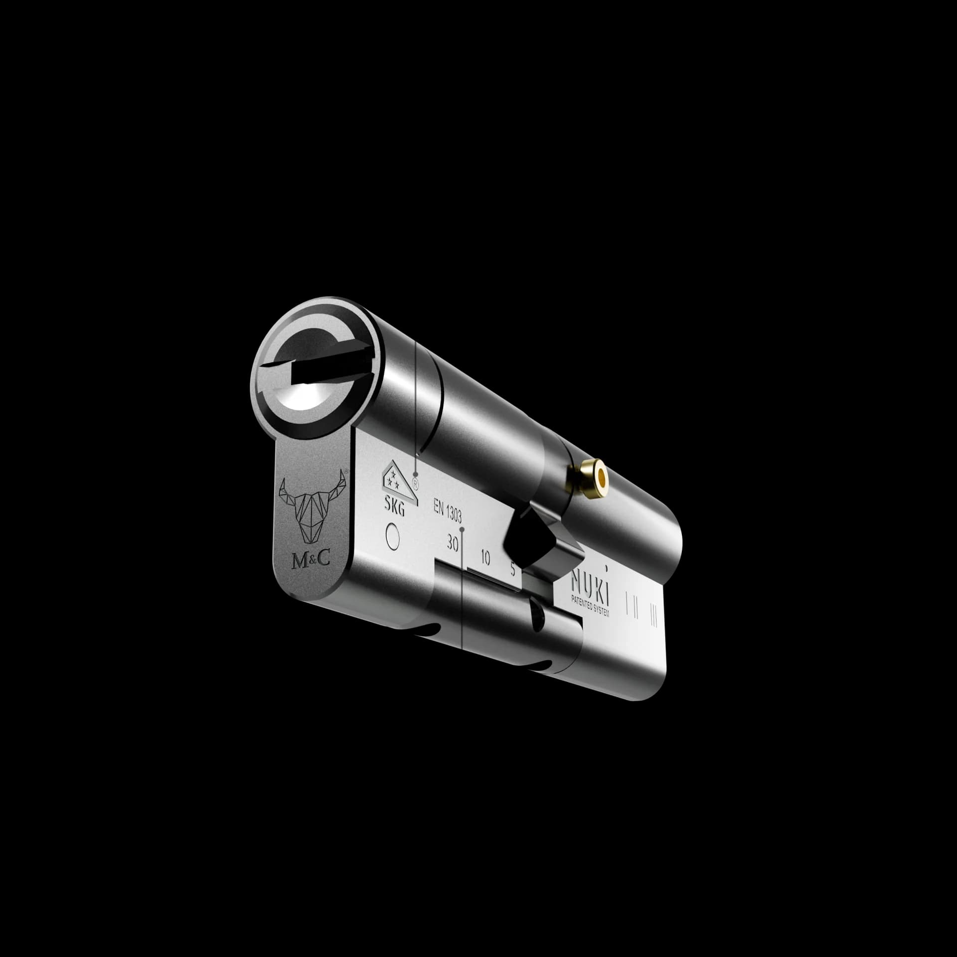 SKG ve EN 1303 sertifikalı Nuki Universal Cylinder güvenlik silindiri