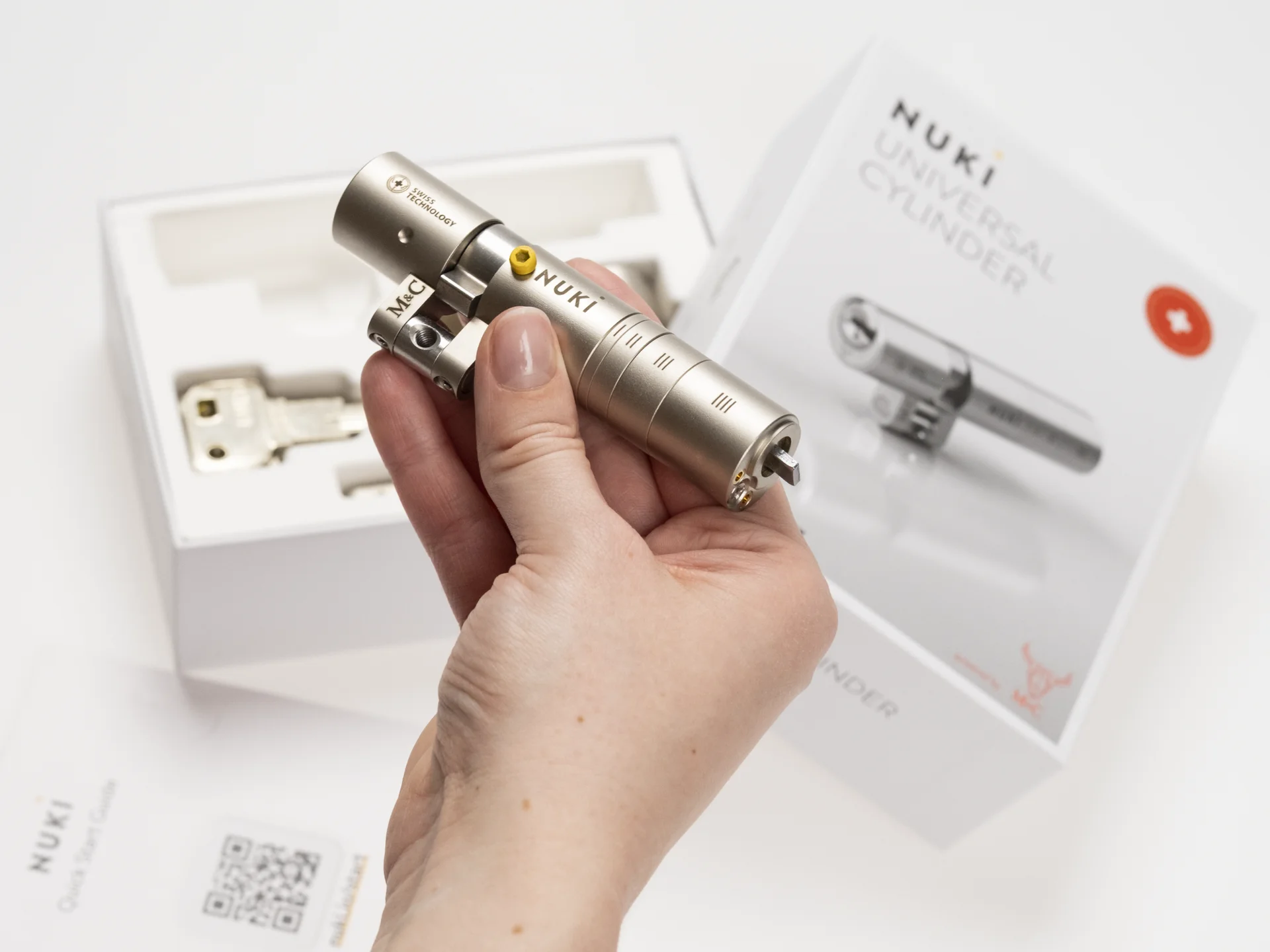 Nuki Universal Cylinder İsviçre yuvarlak silindir varyantı