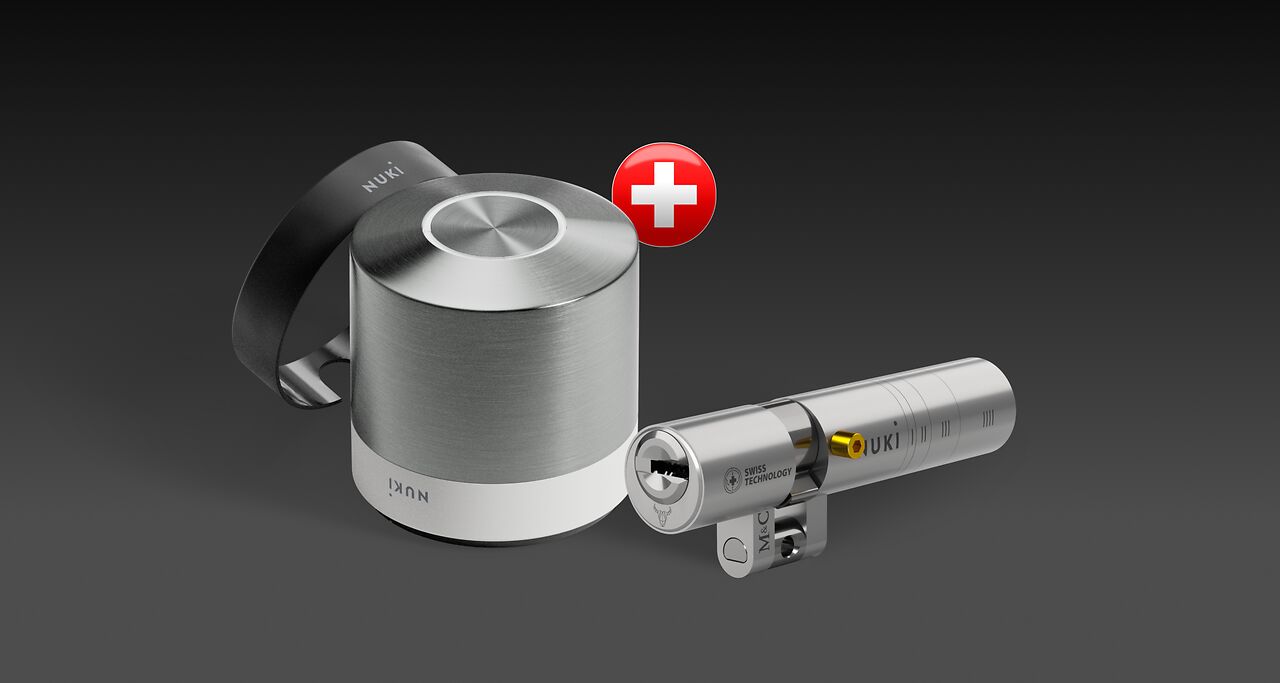 Nuki Smart Lock Ultra - Universal Cylinder, İsviçre kapılar için